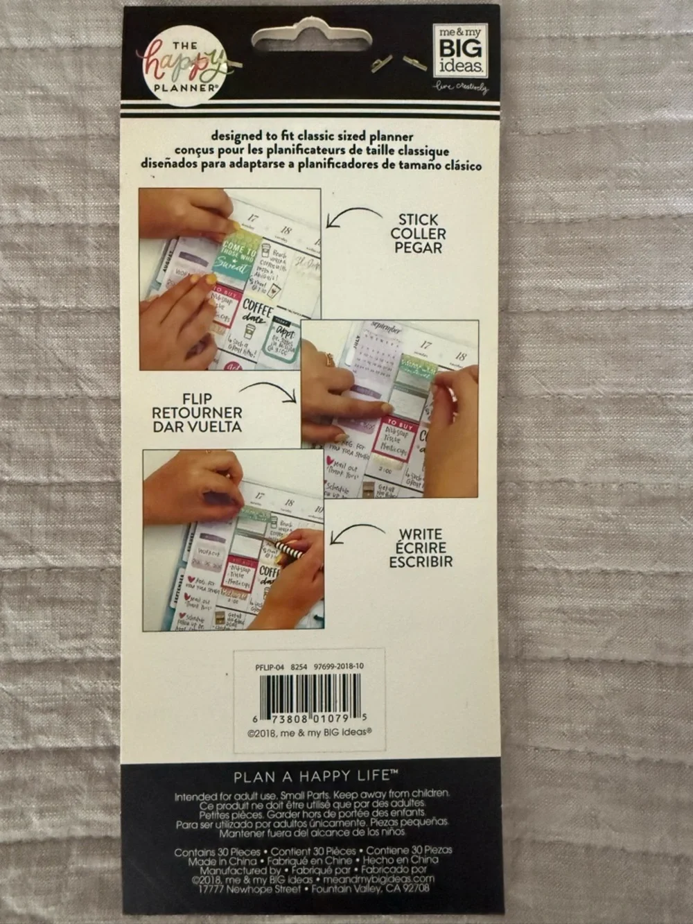 The Happy Planner Motivational Journaling Stickers - Multicolor